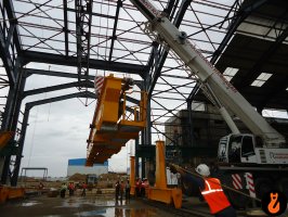 equipment erection at mahan-2